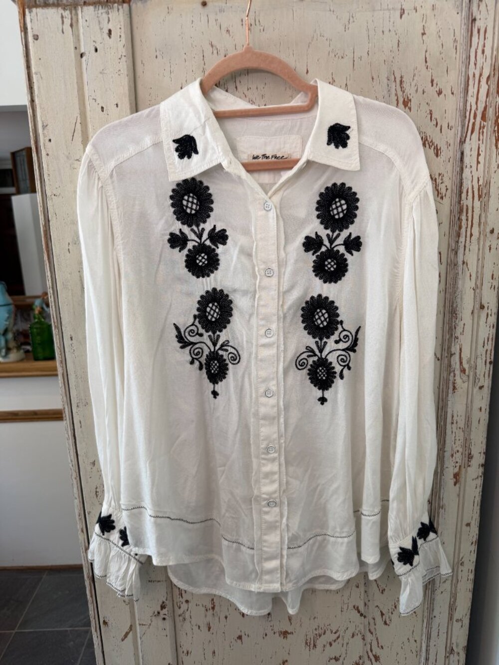 WE THE FREE EMBROIDERED BILLY BLOUSE - Picture 2 of 6